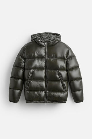 Herren Winter Daunenjacke | Mit Kapuze