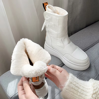 Damen Winter-Schnürstiefel | Knöchelhoch