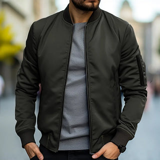 Men's bomber jacket | zippered pocket