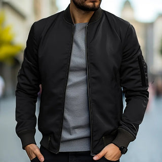 Men's bomber jacket | zippered pocket