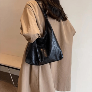 Damen Vintage Schultertasche | Groß & Zeitlos