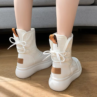 Damen Winter-Schnürstiefel | Knöchelhoch