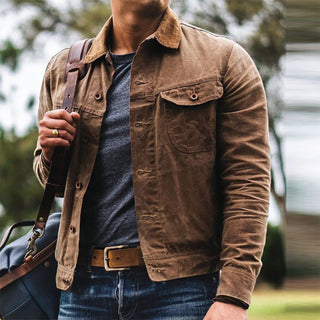 Herren Freizeitjacke | Mit Knöpfen