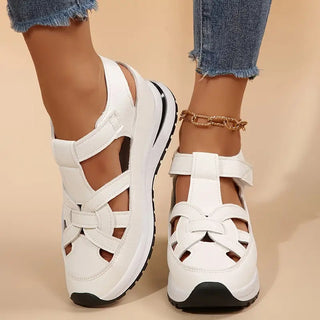 Damen orthopädische Sandalen zum Gehen | Kreuzriemen