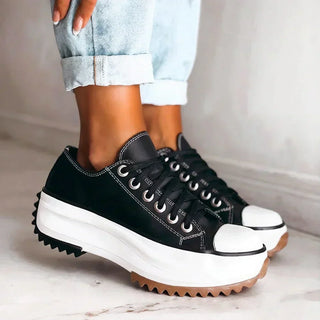 Damen orthopädische Sneakers auf Plateausohle | Chunky