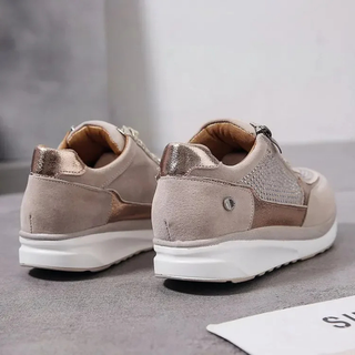 Damen Orthopädische Zipper Sneaker | Casual