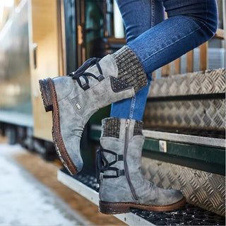 Damen Winter Boots | Rutschfest & Schnürung