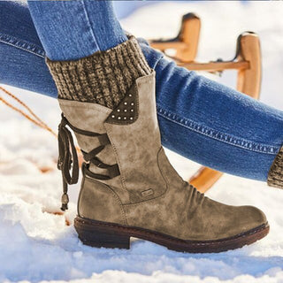 Damen Winter Boots | Rutschfest & Schnürung