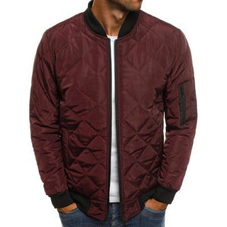 Men's Winter Bomber Jacket | With Zipper