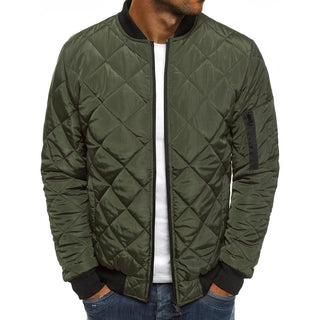 Men's Winter Bomber Jacket | With Zipper