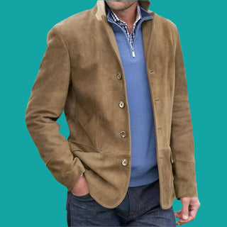 Herren Knopfjacke | Slim Fit