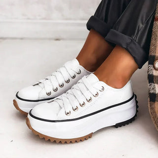 Damen orthopädische Sneakers auf Plateausohle | Chunky