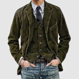 Men's Casual Blazer Jacket | With Button