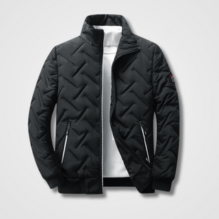 Men's Slim Fit Puffer Jacket | With Zipper