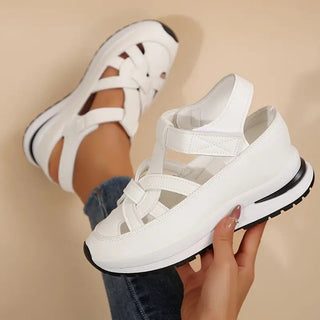 Damen orthopädische Sandalen zum Gehen | Kreuzriemen