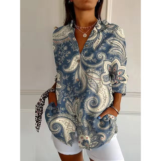 Women's shirt with print | Loose fit