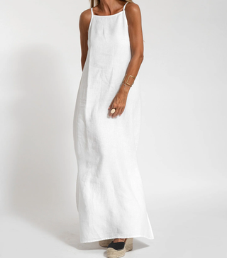 Maxi dress sleeveless for women | Airy