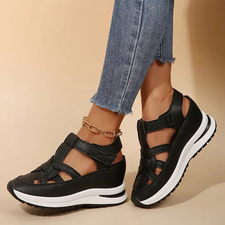 Damen orthopädische Sandalen zum Gehen | Kreuzriemen