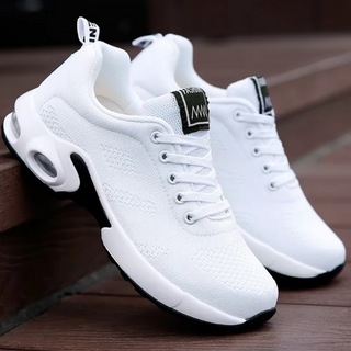 Leona | Damen Bequeme Sportschuhe | Orthopädisch & Stylisch Weiß