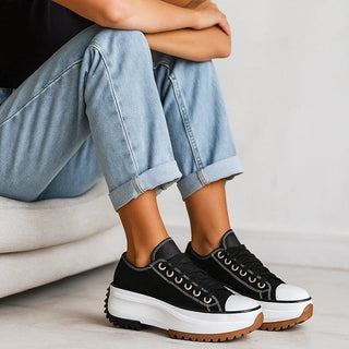 Damen orthopädische Sneakers auf Plateausohle | Chunky