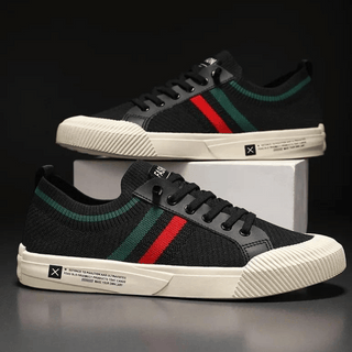 Herren Casual Stripe Schuhe | Orthopaedisch