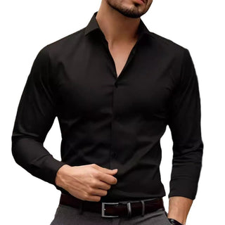 Herren Tailliertes Hemd | Langarm