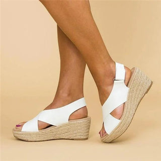 Damen Orthopädische Sommer Sandalen | Keilabsatz Bequem