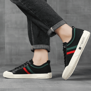 Herren Casual Stripe Schuhe | Orthopaedisch