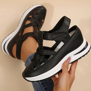 Damen orthopädische Sandalen zum Gehen | Kreuzriemen