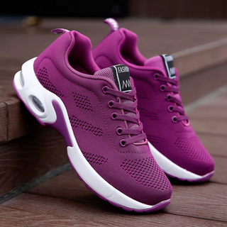 Leona | Damen Bequeme Sportschuhe | Orthopädisch & Stylisch Lila