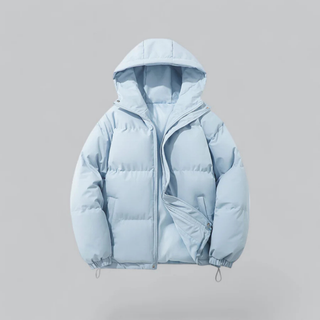 Unisex Winter Daunenjacke | Mit Kapuze