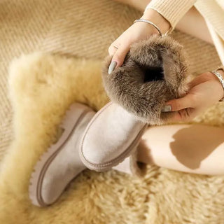 Damen Winter Stiefeletten | Mit Reißverschluss