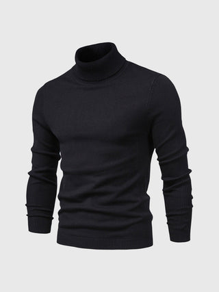 Herren Rollkragen Pullover | Schlanke Passform