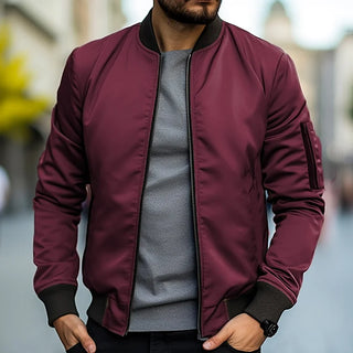 Men's bomber jacket | zippered pocket