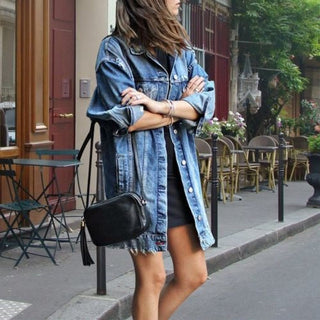 Damen Übergroß Jacke | Lange Ärmel