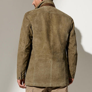 Herren Winterjacke | Mit Knopfverschluss
