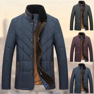 Men's Winter Puffer Jacket | With Hood Long Casual