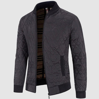 Men's Winter Bomber Jacket | Quilted With Zipper