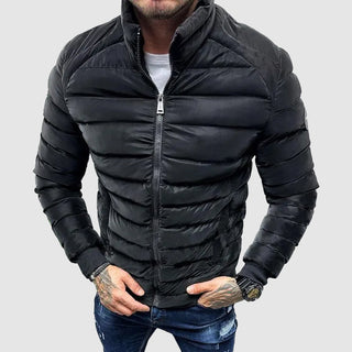 Men's down jacket with zipper | Slim fit