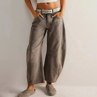 Weite Hosen für Damen | Gerader Schnitt