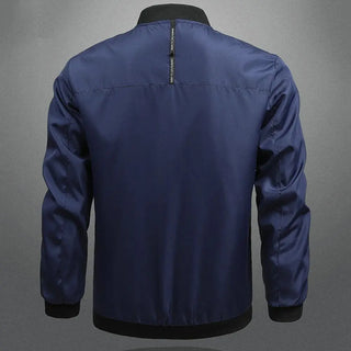 Men's Winter Bomber Jacket | Casual With Zipper