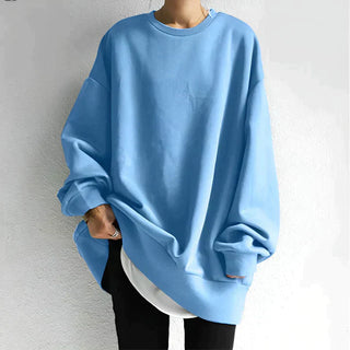 Damen Sweatshirt in lockerer Form | Langarm