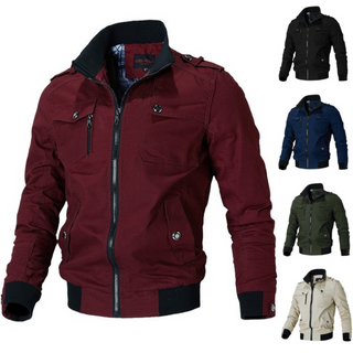 Men's bomber jacket | Classic with zipper