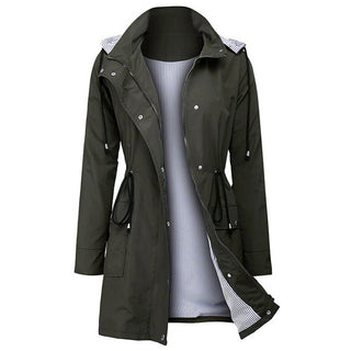 Damen Damen Regenjacke | Mit Kapuze