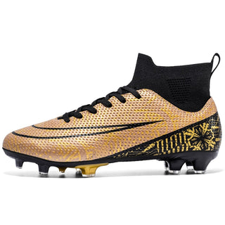 Hohe Fußballstiefel für Herren | Strukturierte Sohle