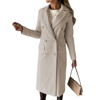 Damen Winter Trench coat | Zweireihig