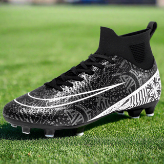 Hohe Fußballstiefel für Herren | Strukturierte Sohle