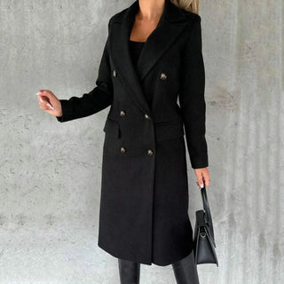 Damen Winter Trench coat | Zweireihig