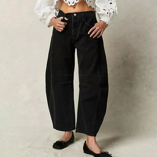 Weite Hosen für Damen | Gerader Schnitt