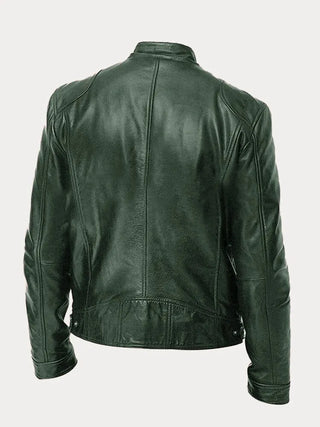 Herren Stehkragenjacke | Mit Reißverschluss